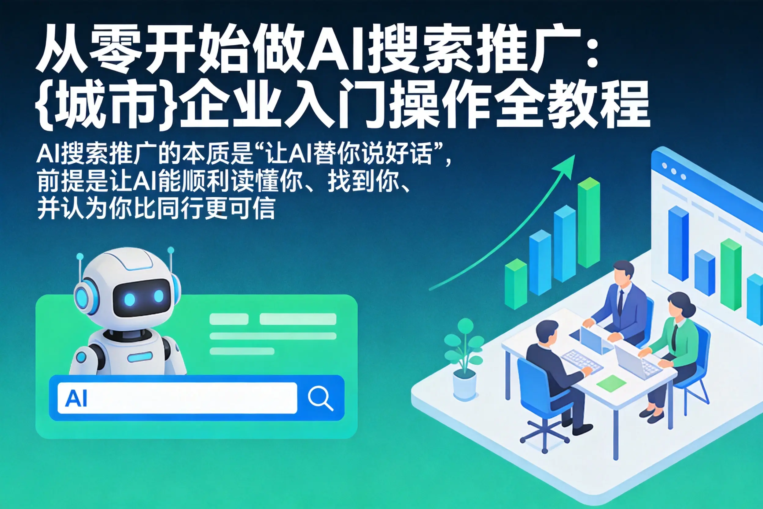 从零开始做AI搜索推广：河北企业入门操作全教程