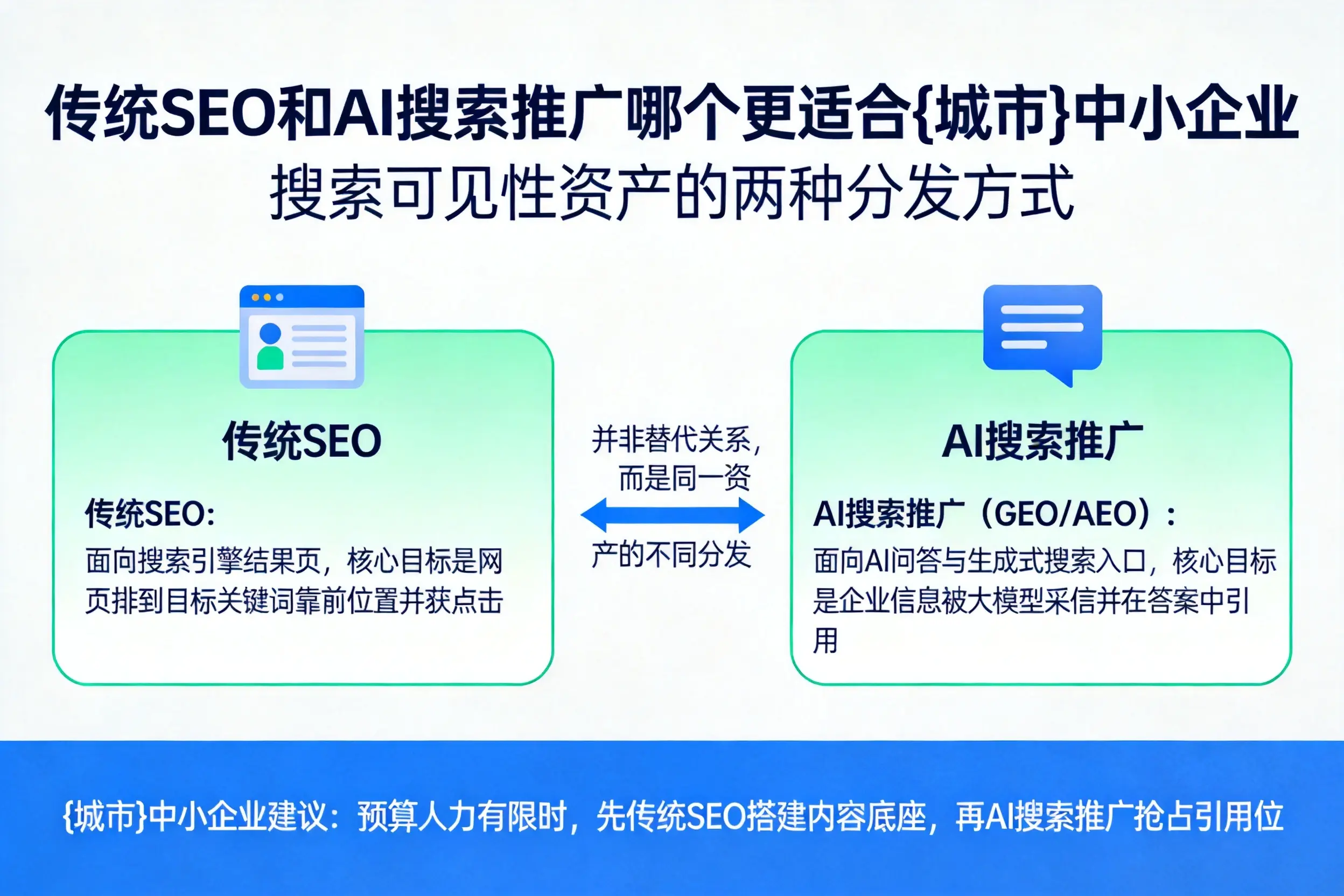 传统SEO和AI搜索推广哪个更适合河北中小企业
