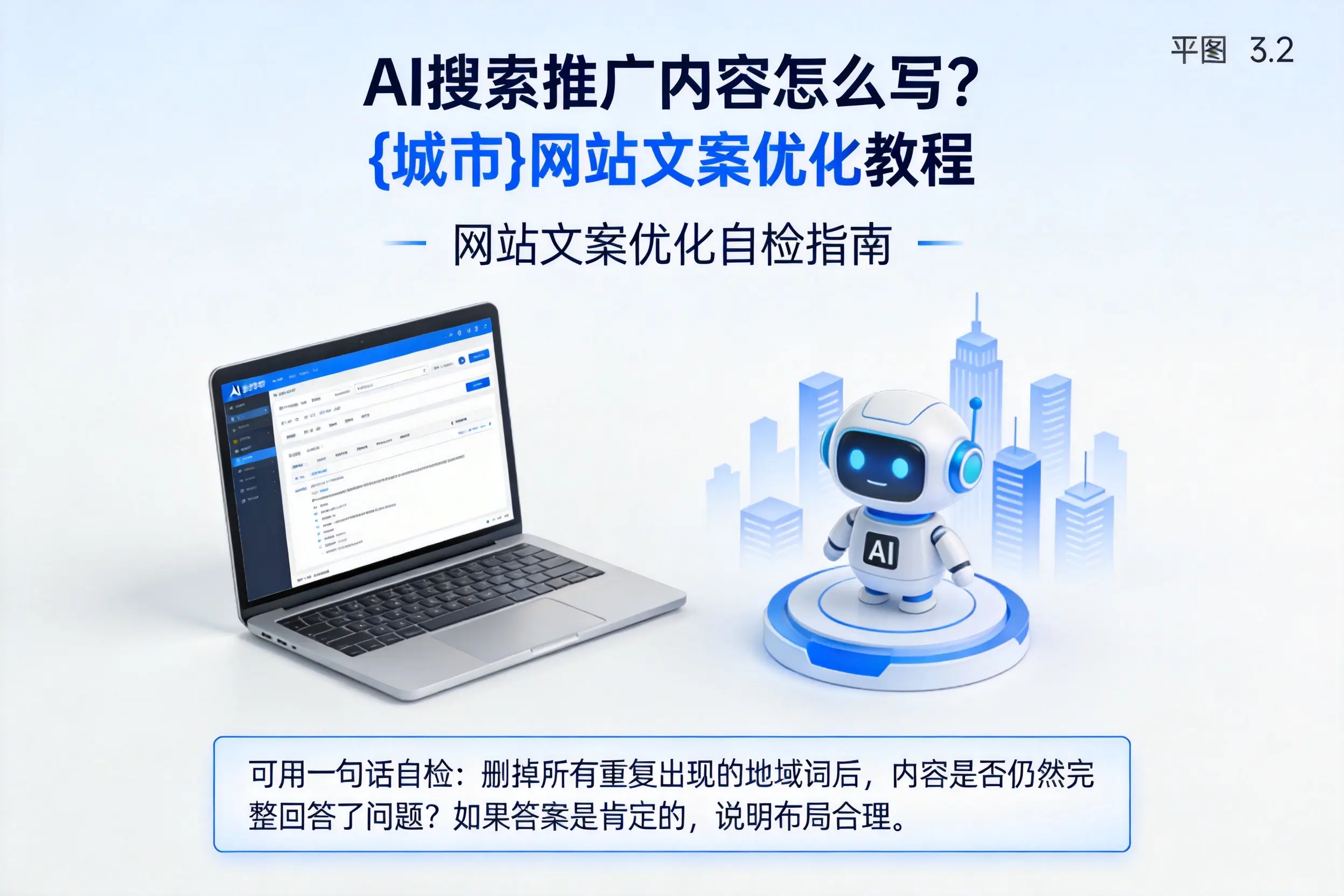 AI搜索推广内容怎么写？河北网站文案优化教程
