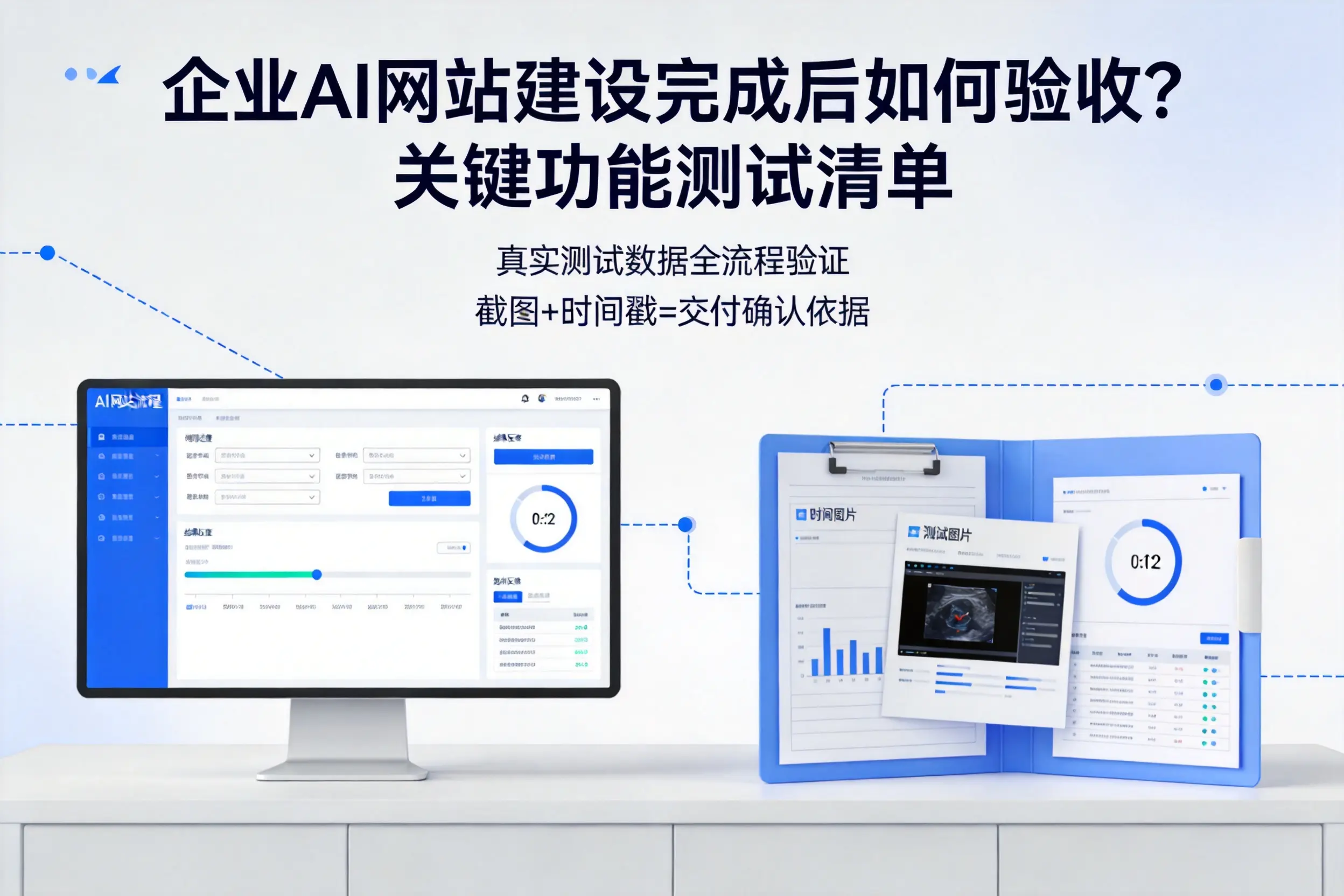 河北企业AI网站建设完成后如何验收？关键功能测试清单