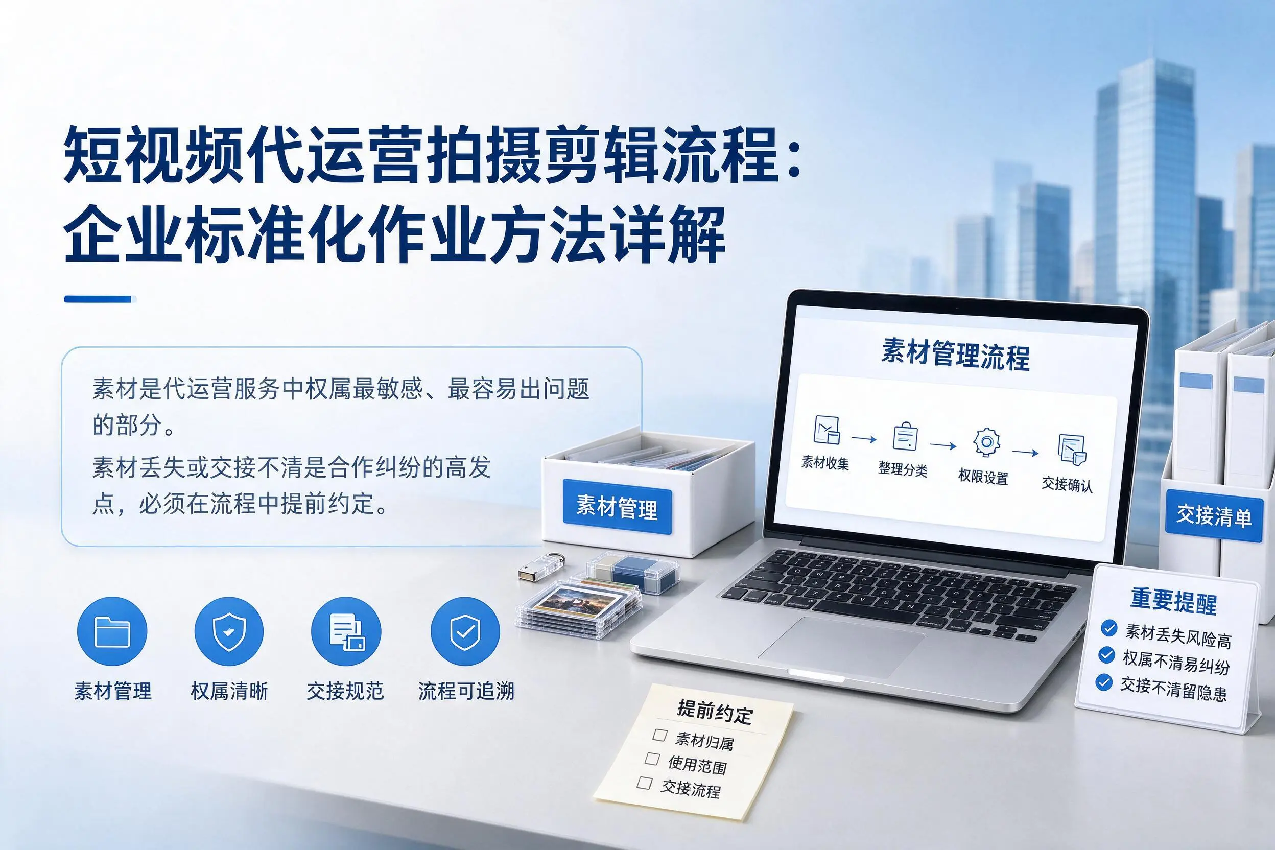 短视频代运营拍摄剪辑流程：河北企业标准化作业方法详解